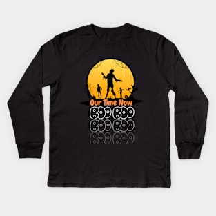 Ghost for halloween gift Kids Long Sleeve T-Shirt